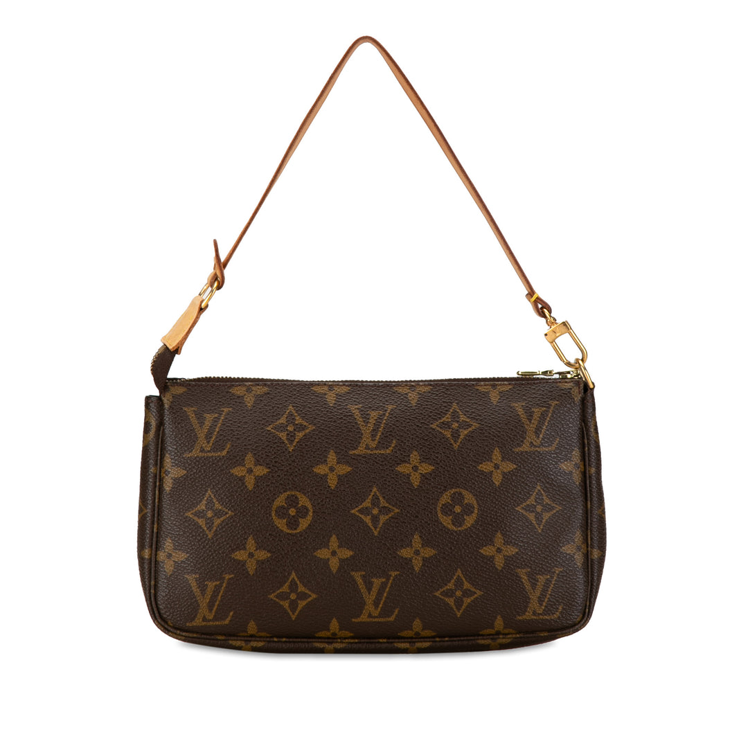 Louis Vuitton Monogram Pochette Accessoires Brown - GABY PARIS