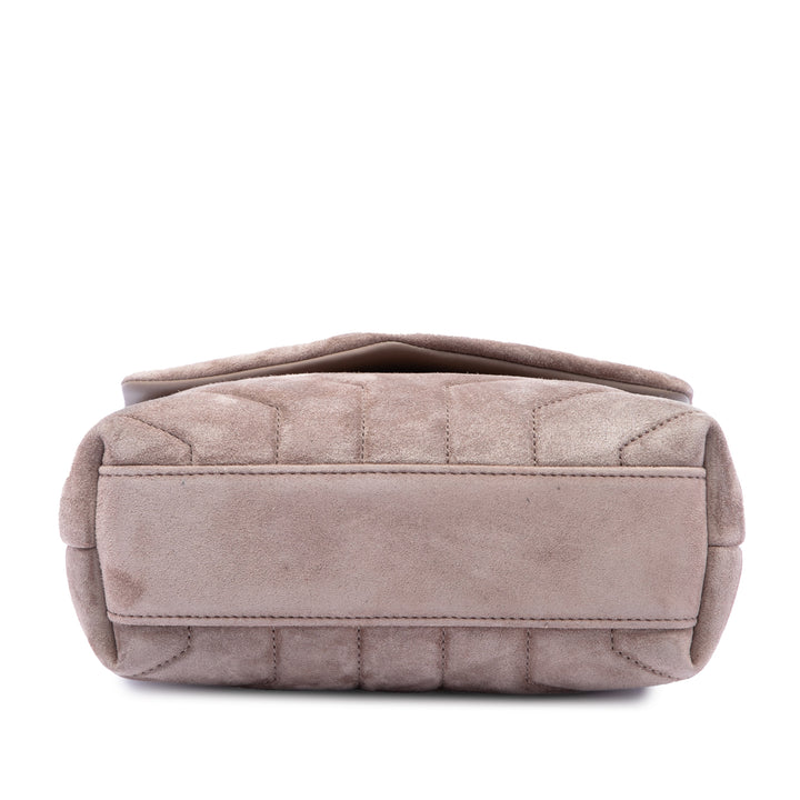 Saint Laurent Matelasse LouLou Sac Toy Daim