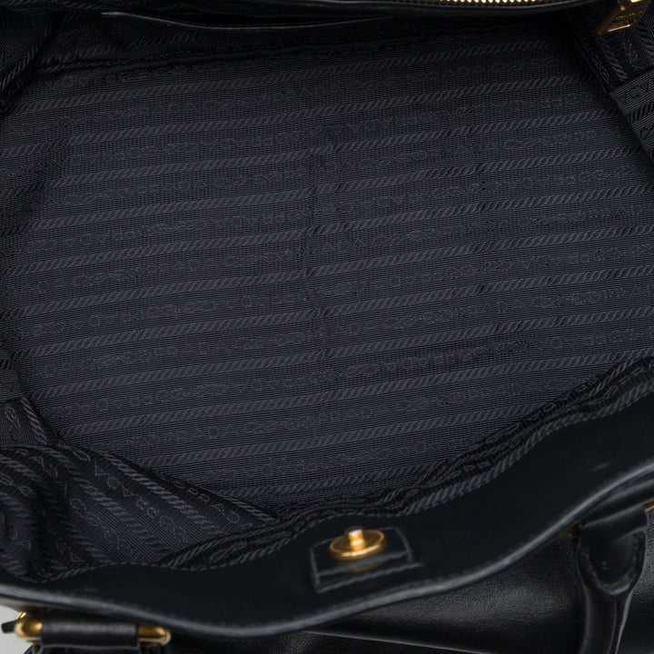 Souple Veau Sac Noir