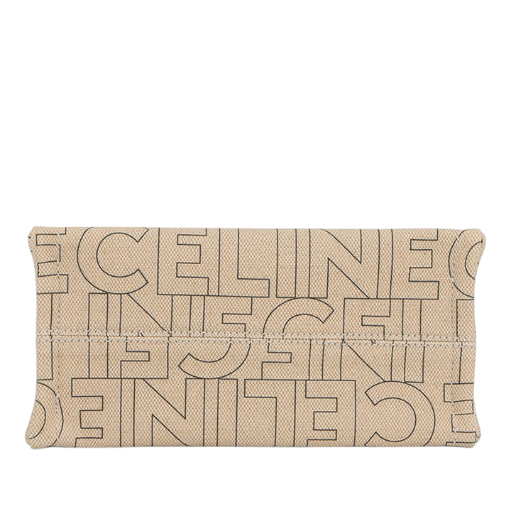 Celine Small Printed Toile Triomphe Cabas Thais Cabas