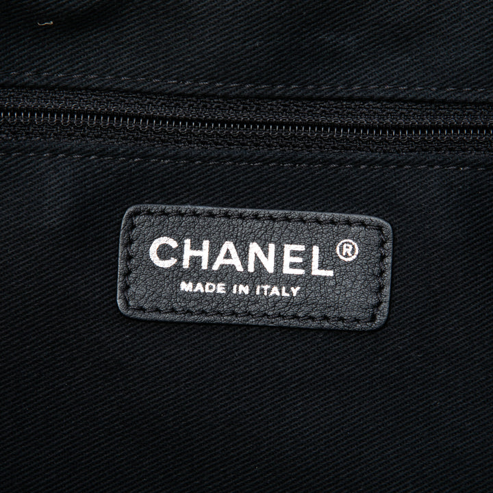 Chanel CC Matelassé Cuir verni Timeless Soft Cabas
