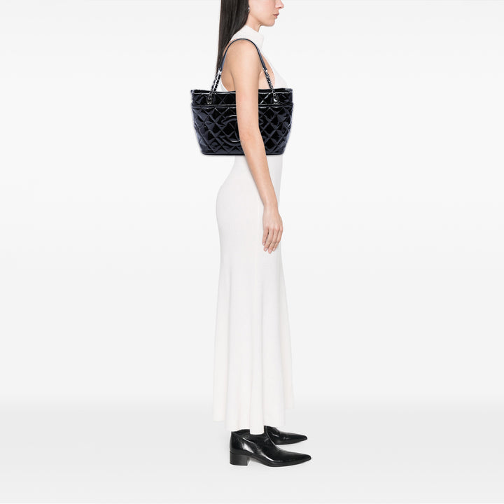 Chanel CC Matelassé Cuir verni Timeless Soft Cabas