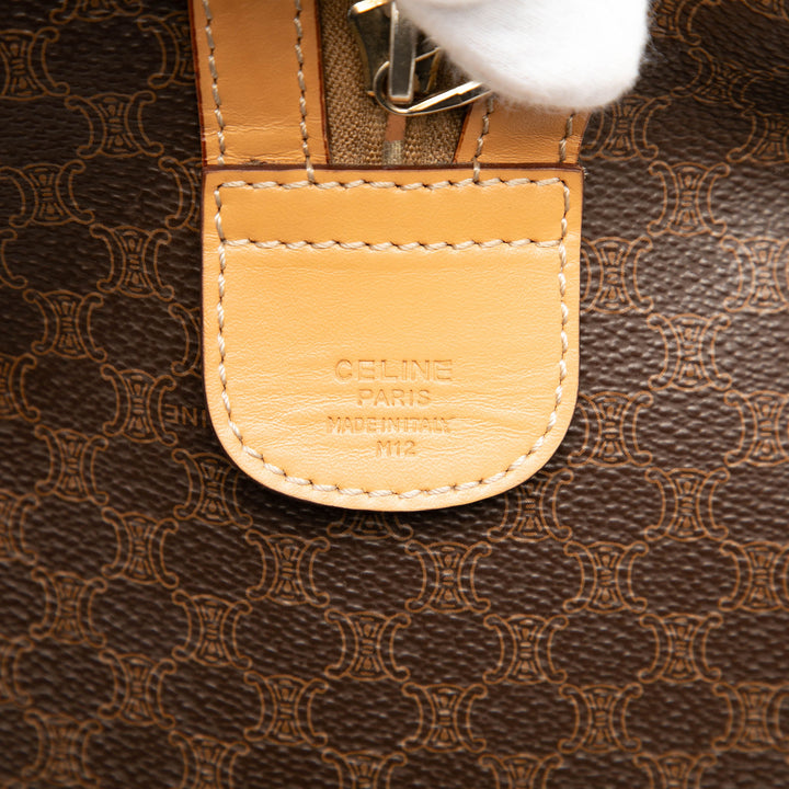 Celine Macadam Coated Toile Boston Sac