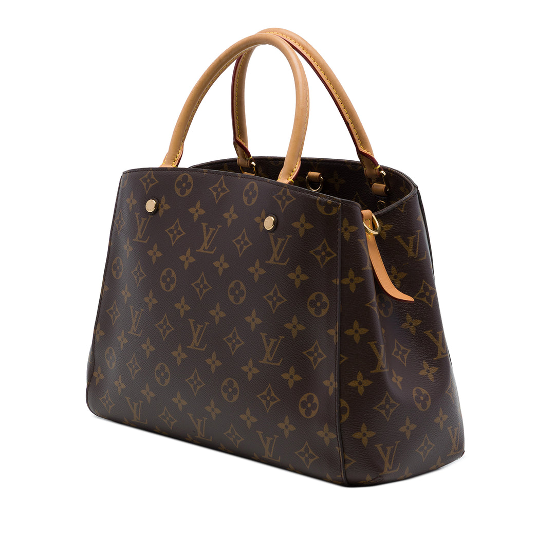 Montaigne MM Monogram Marron