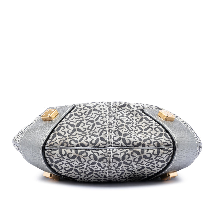 LOEWE Anagram Toile New Road Hobo