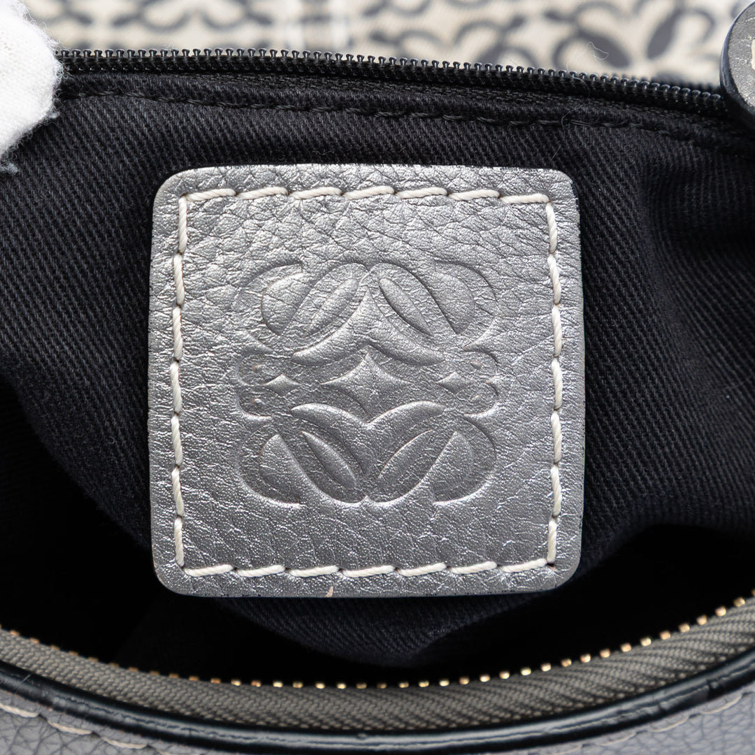 LOEWE Anagram Toile New Road Hobo