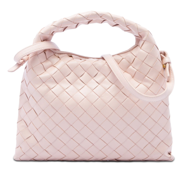 Bottega Veneta Mini Cuir de veau Intrecciato Hop Sac