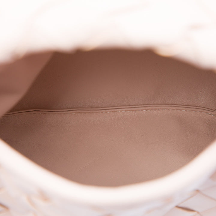 Bottega Veneta Mini Cuir de veau Intrecciato Hop Sac