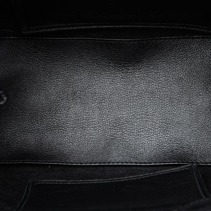 Papier A6 Zippé Sac Mini Noir