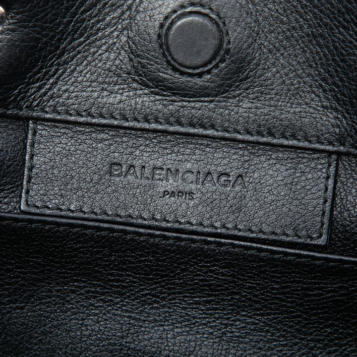 Papier A6 Zippé Sac Mini Noir