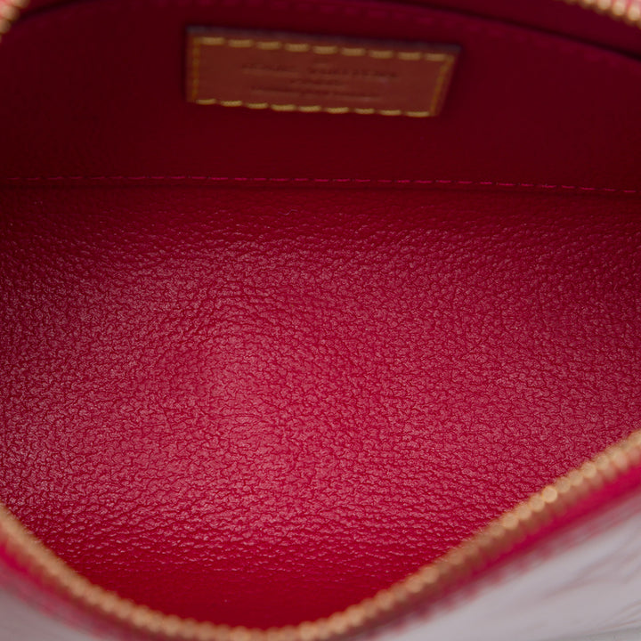 Louis Vuitton Trousse de maquillage Cuir verni Monogram Rouge – vue 4 – GABY PARIS