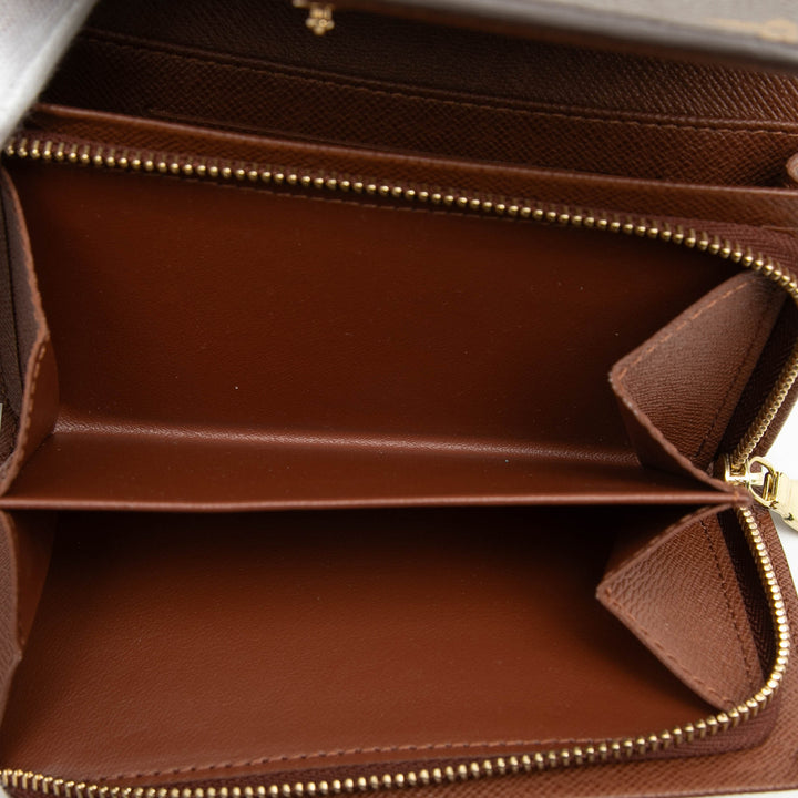 Louis Vuitton Monogram Porte Monnaie Billets Tresor Portefeuille