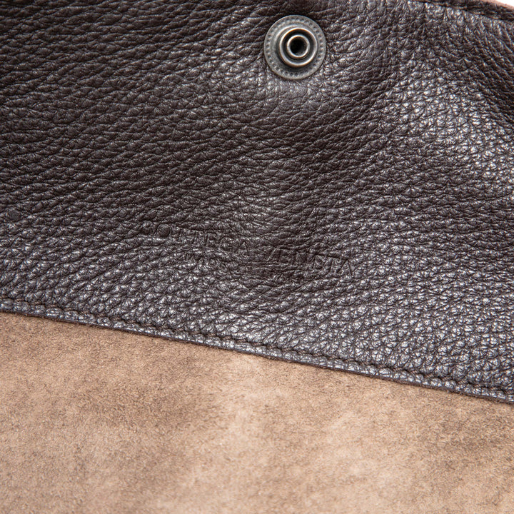 Bottega Veneta Intrecciato à finitions Cervo Deerskin Cabas Marron – vue 5 – GABY PARIS