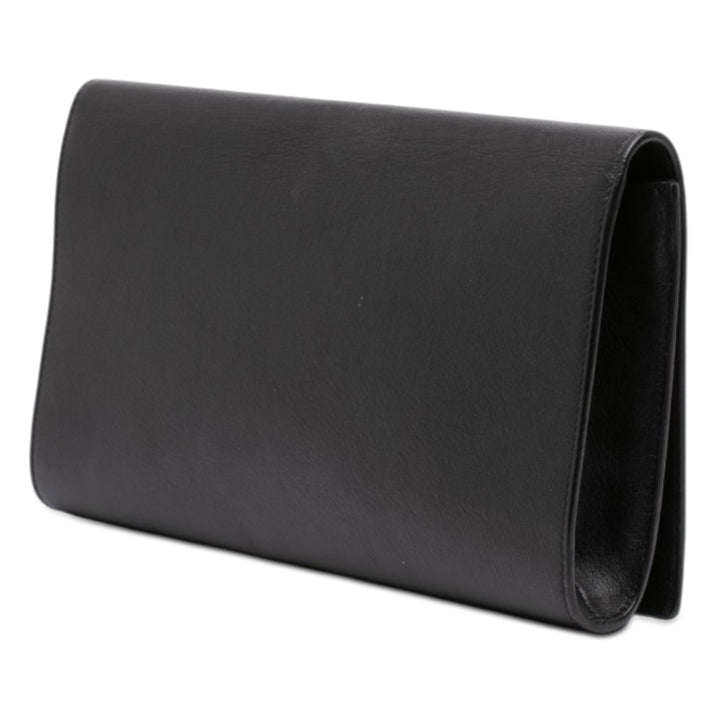 Saint Laurent Large Cuir de veau Monogram Belle De Jour Pochette