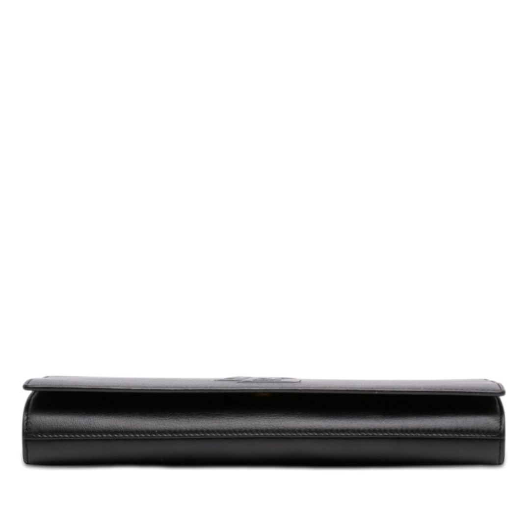 Saint Laurent Large Cuir de veau Monogram Belle De Jour Pochette