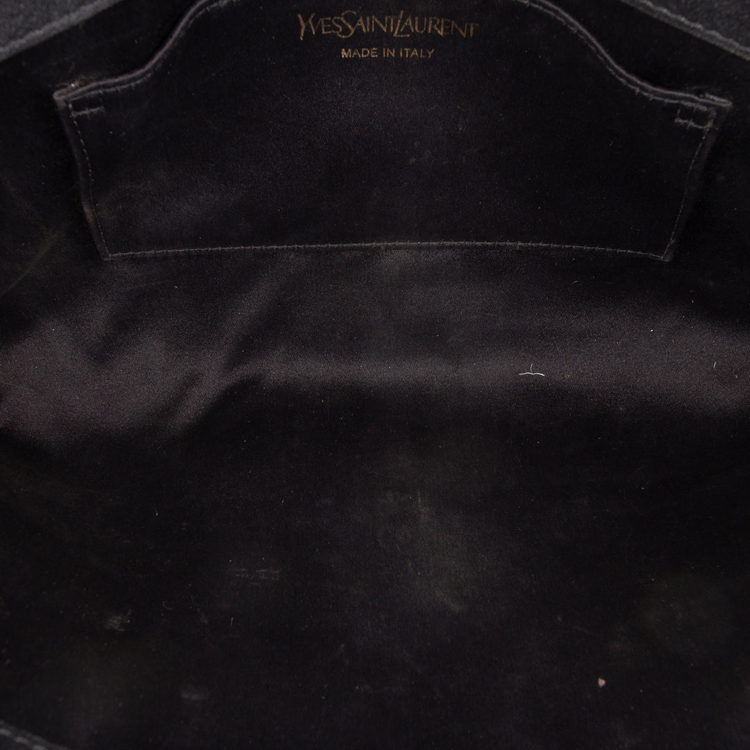 Saint Laurent Large Cuir de veau Monogram Belle De Jour Pochette