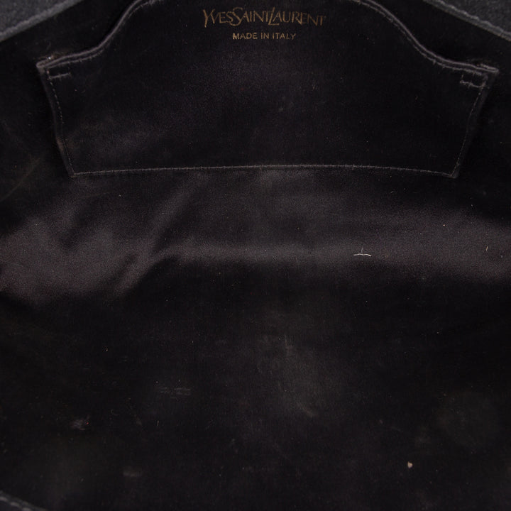 Saint Laurent Large Cuir de veau Monogram Belle De Jour Pochette