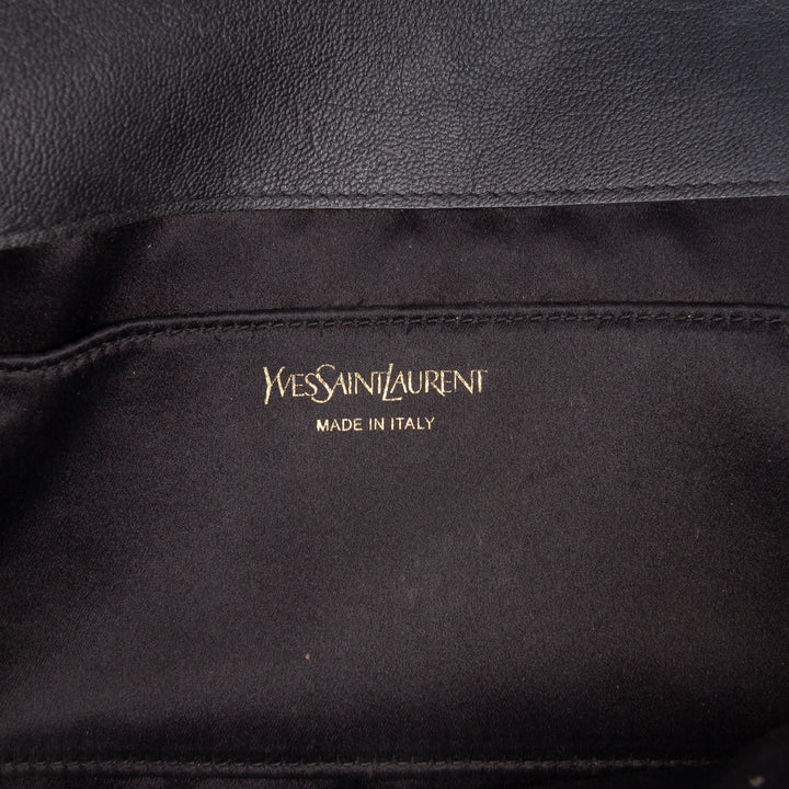 Saint Laurent Large Cuir de veau Monogram Belle De Jour Pochette