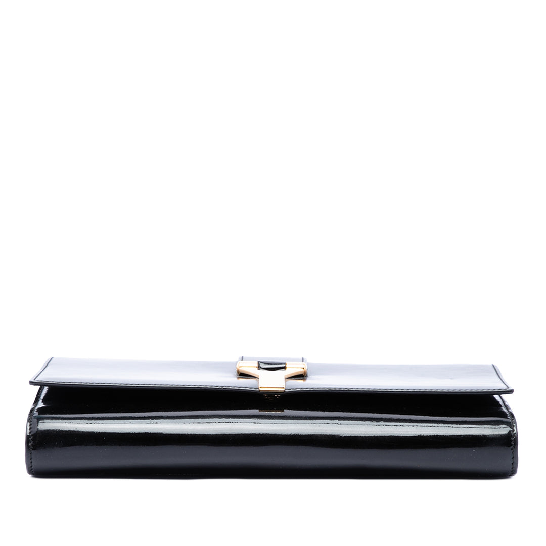 Saint Laurent Chyc Ligne Pochette Cuir