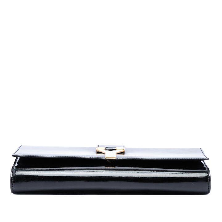 Saint Laurent Chyc Ligne Pochette Cuir