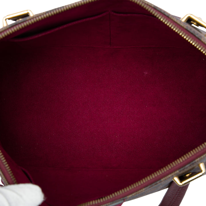 Louis Vuitton Hyde Park Damier Ébène Marron – vue 4 – GABY PARIS