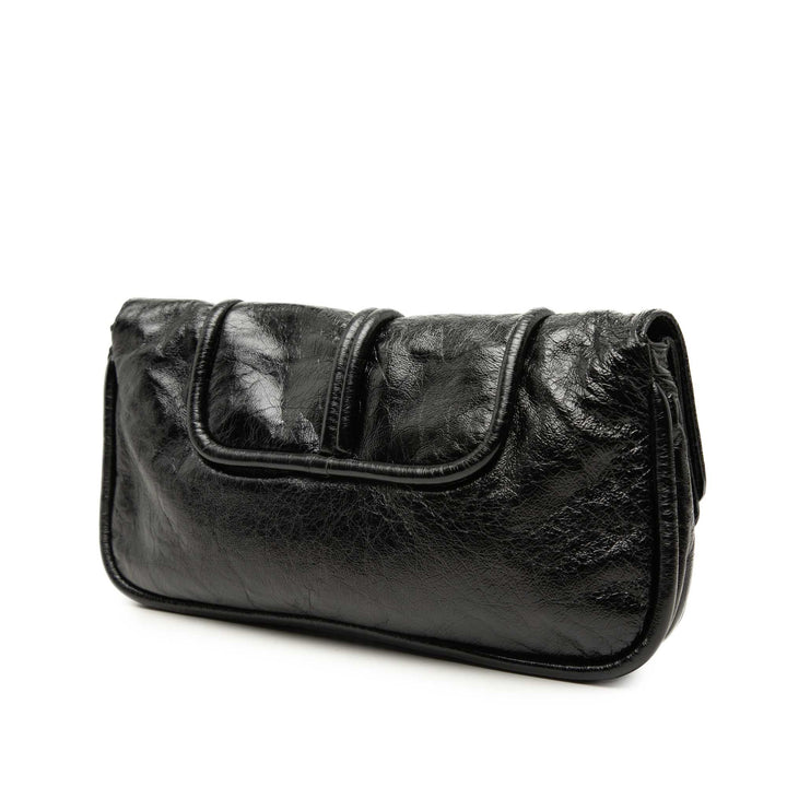 LOEWE froissé Cuir de veau Folded Pochette