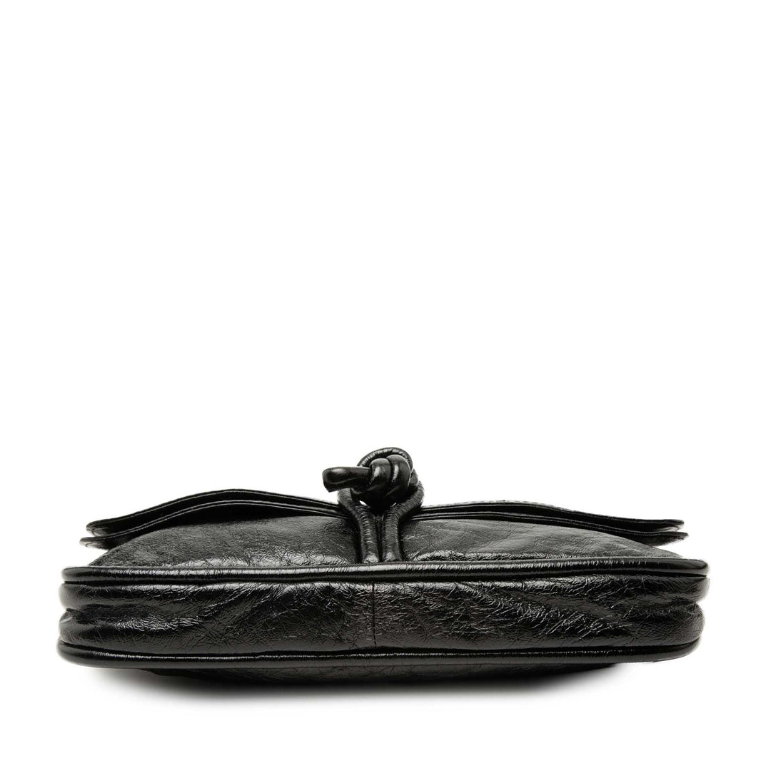 LOEWE froissé Cuir de veau Folded Pochette