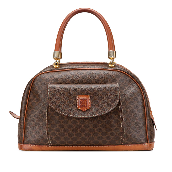 Celine Macadam Coated Toile Sac à main