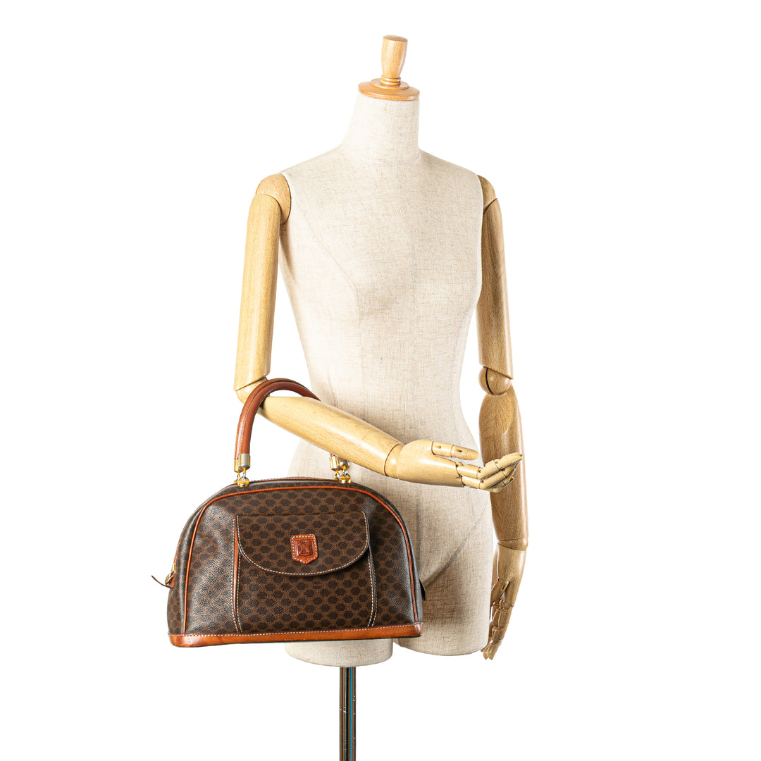 Celine Macadam Coated Toile Sac à main