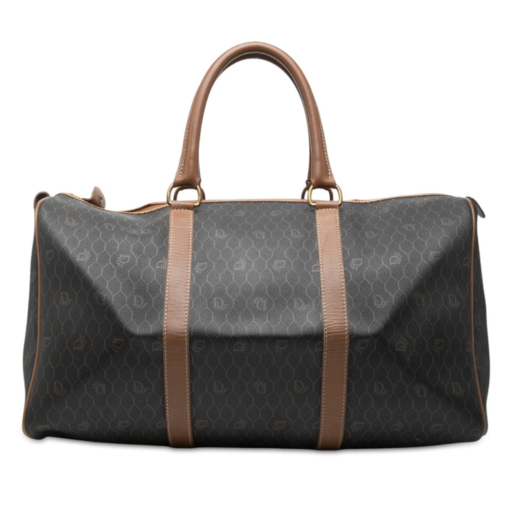 Honeycomb Sac de voyage Toile enduite Noir