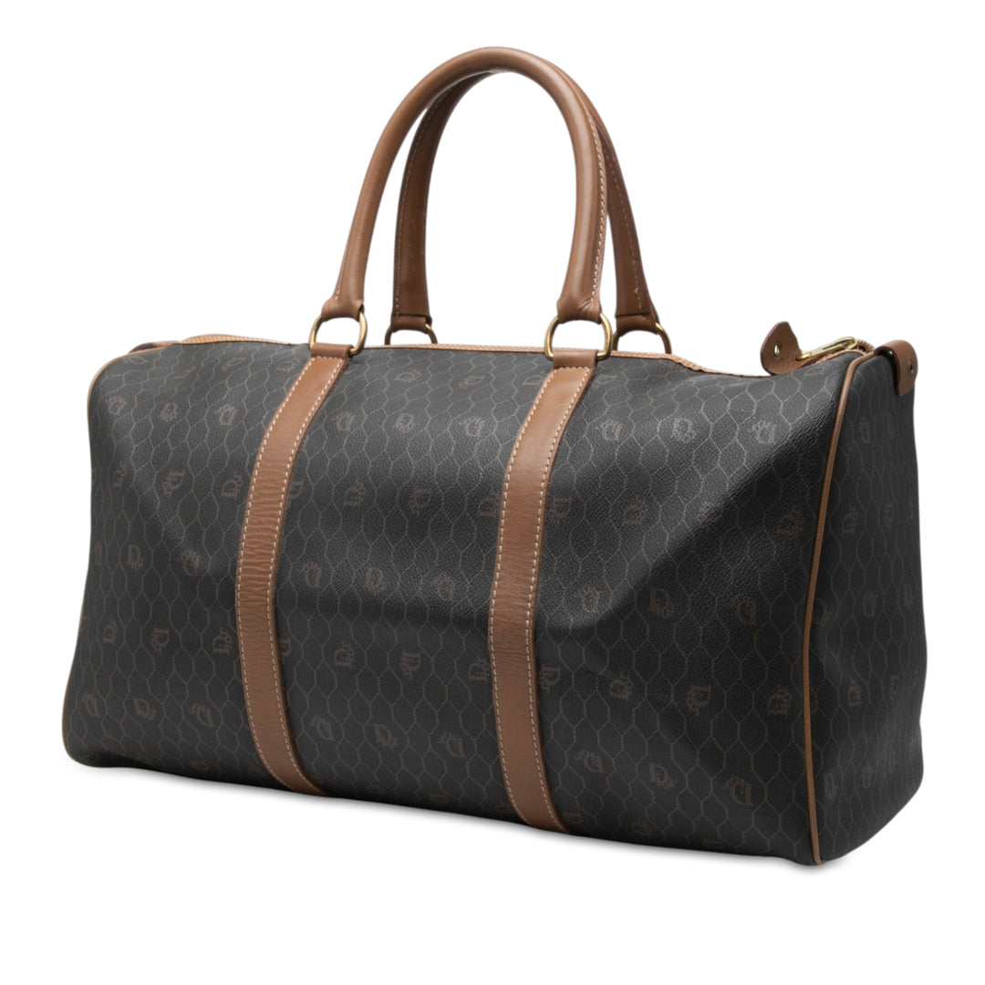 Honeycomb Sac de voyage Toile enduite Noir