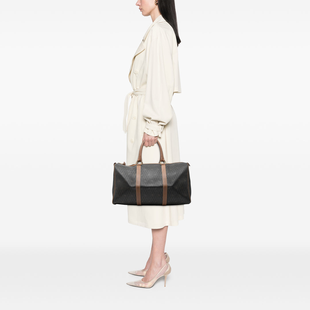 Honeycomb Sac de voyage Toile enduite Noir