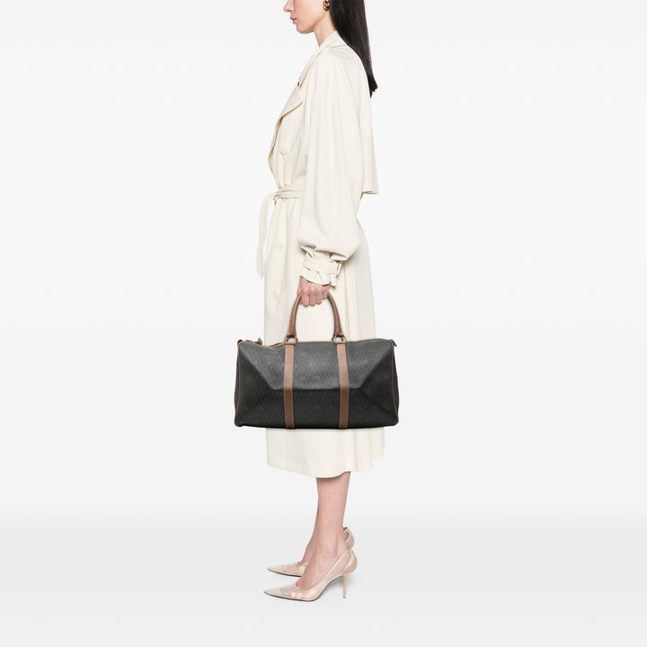 Honeycomb Sac de voyage Toile enduite Noir