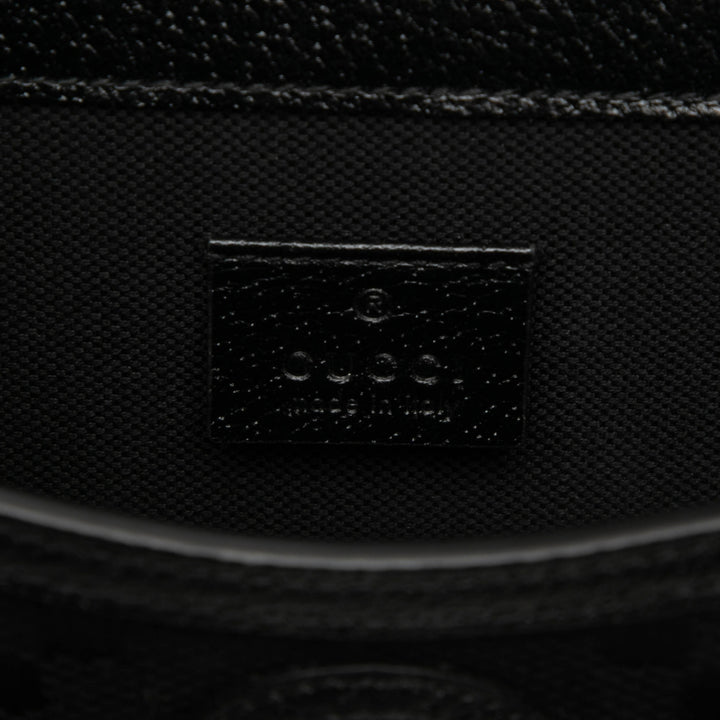 Gucci Sac bandoulière GG Horsebit 1955 Mini Noir – vue 5 – GABY PARIS