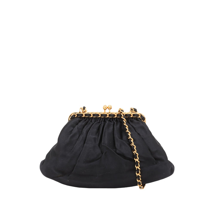 Chanel Satin Frame Sac porté croisé Sac