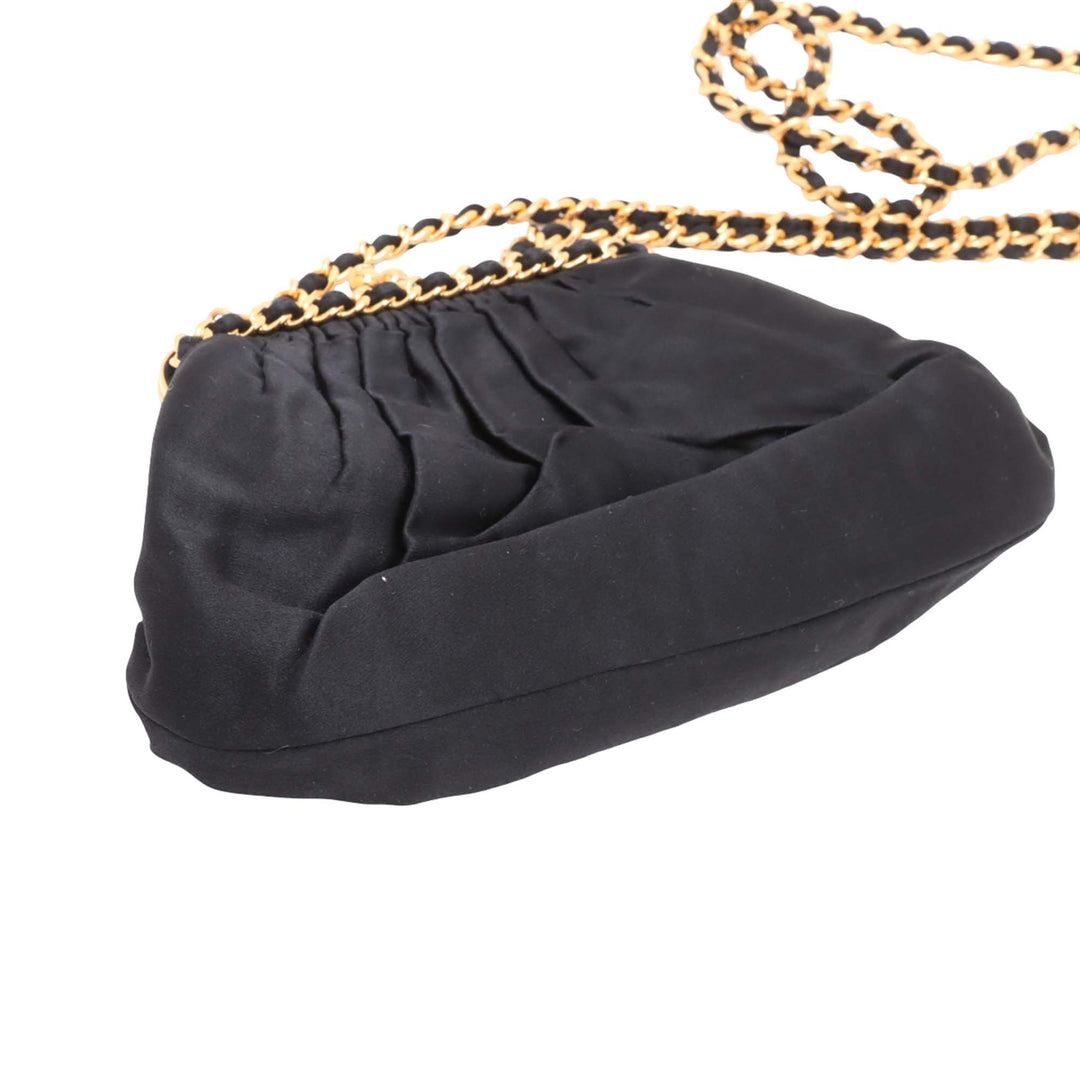 Chanel Satin Frame Sac porté croisé Sac