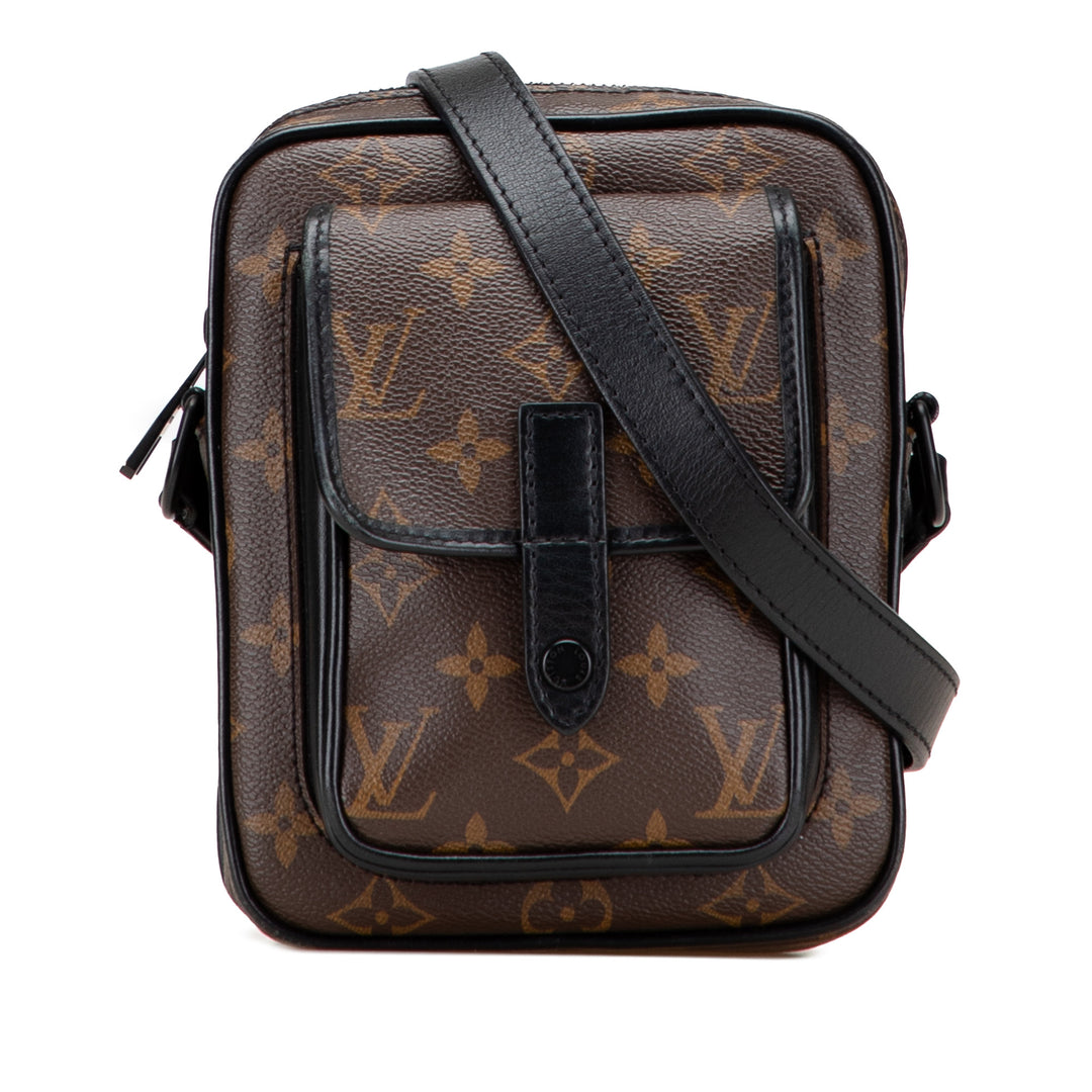 Louis Vuitton Monogram Macassar Christopher Wearable Marron – GABY PARIS Authentique