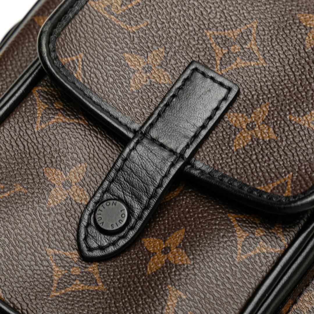 Louis Vuitton Monogram Macassar Christopher Wearable Marron – GABY PARIS Authentique
