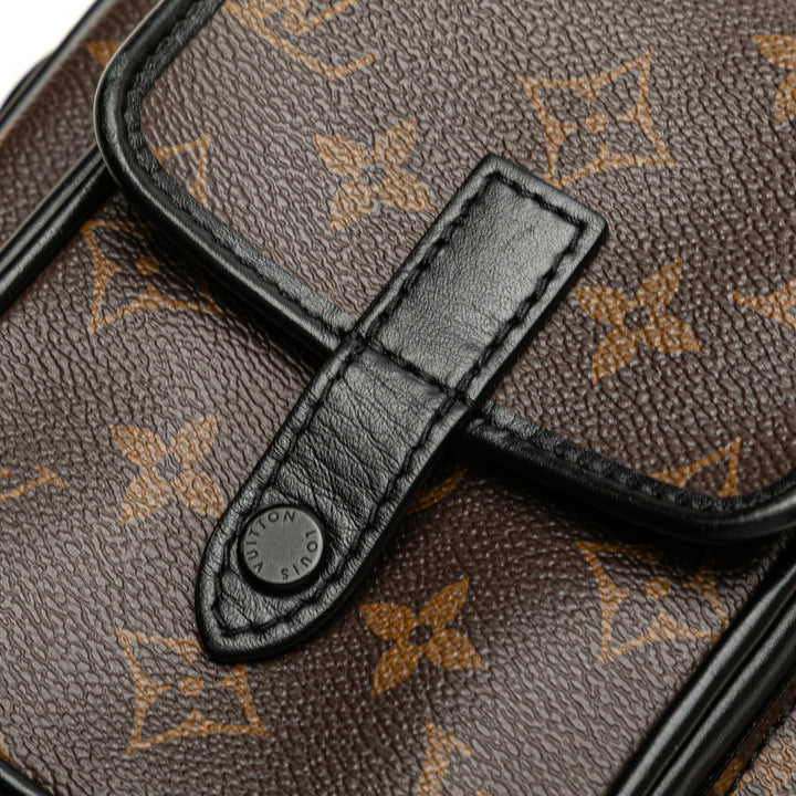 Louis Vuitton Monogram Macassar Christopher Wearable Marron – GABY PARIS Authentique