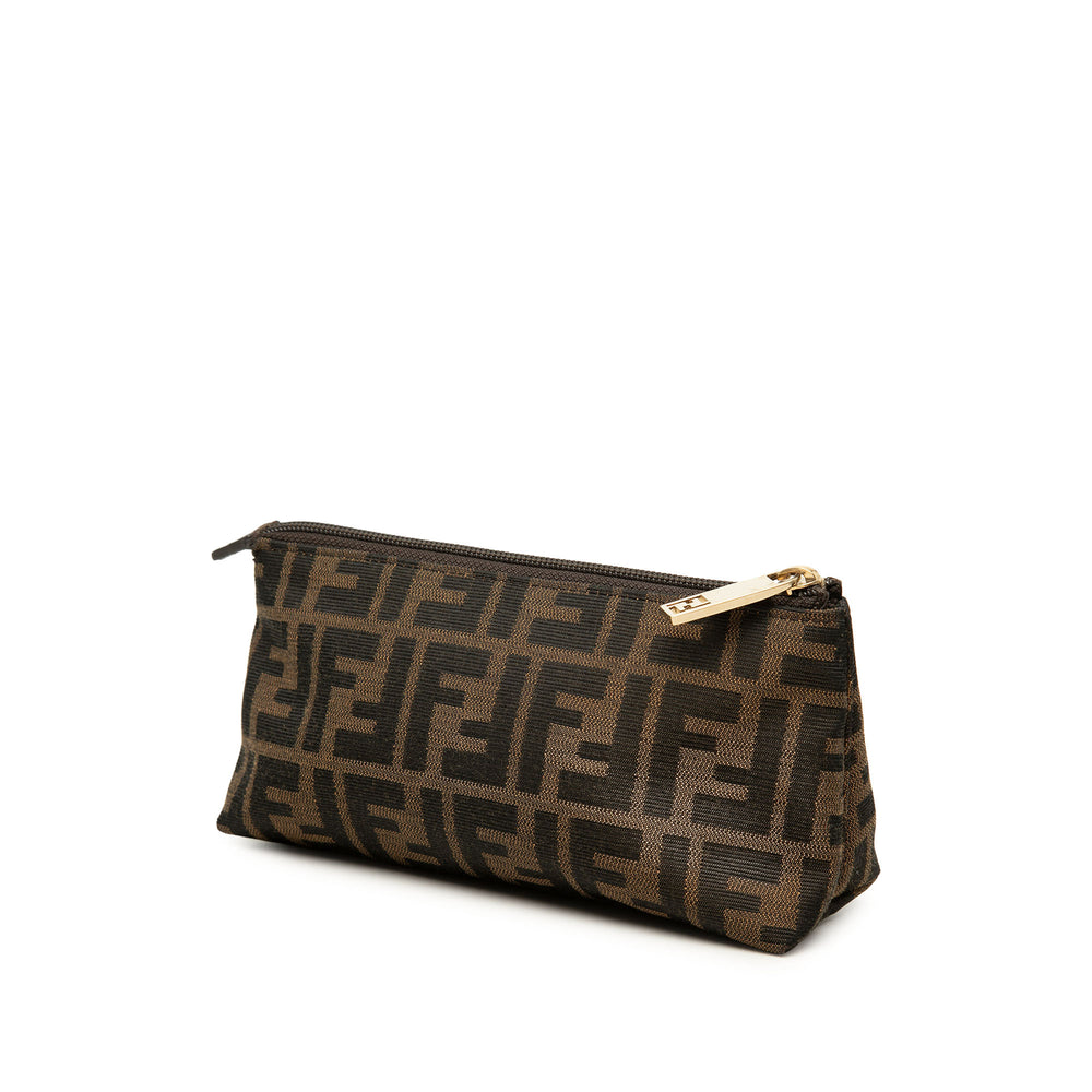 Fendi Pochette Zucca Marron – vue 2 – GABY PARIS