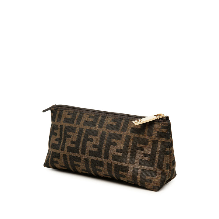 Fendi Pochette Zucca Marron – vue 2 – GABY PARIS
