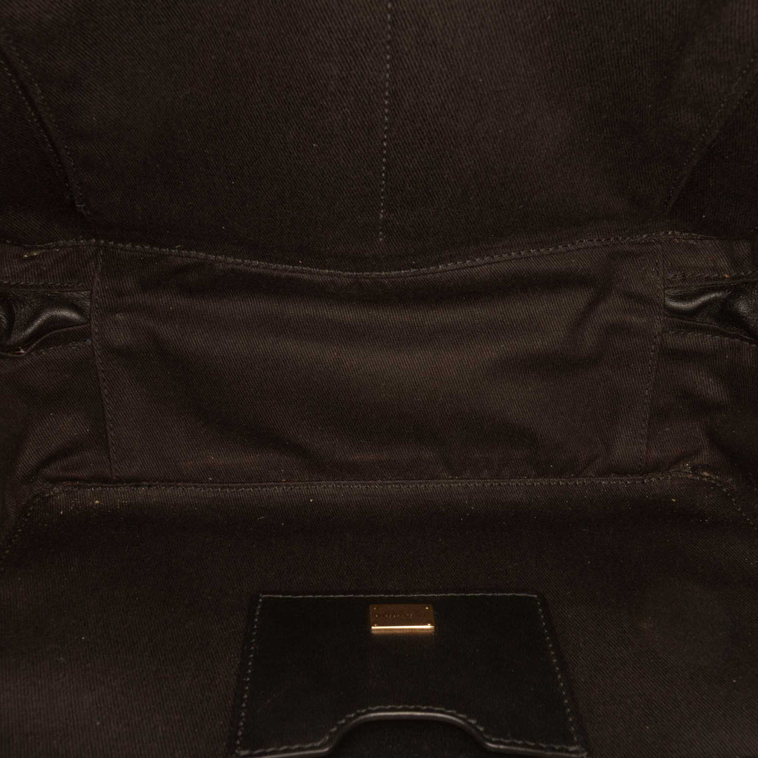 Rayé Sac boîte à Bleu