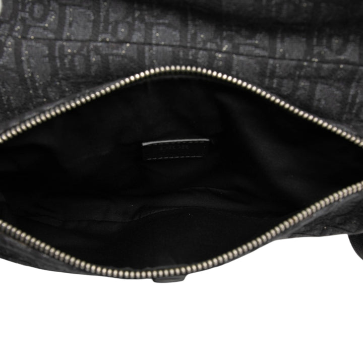 Dior Oblique Toile Saddle Sac porté croisé