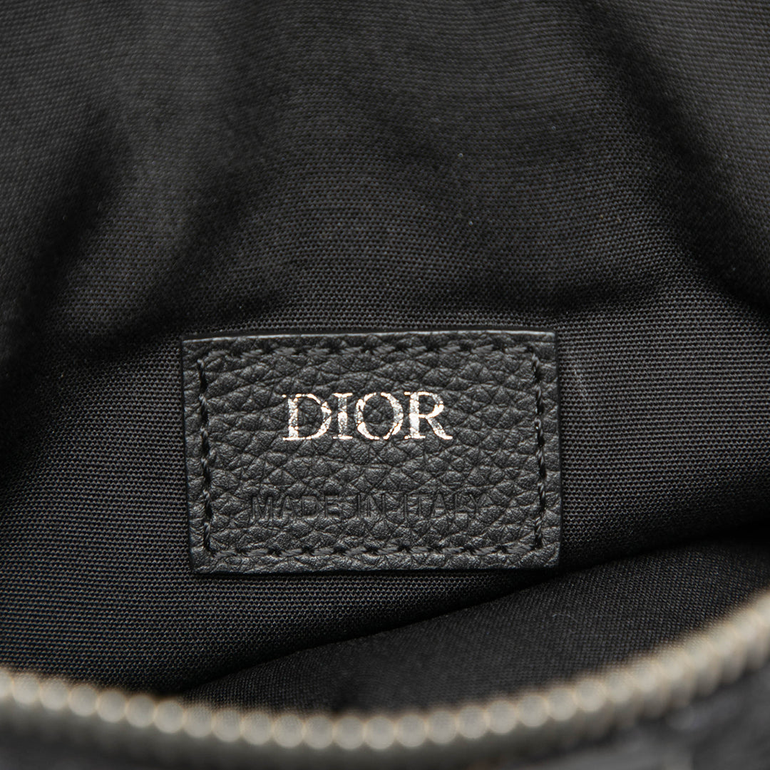 Dior Oblique Toile Saddle Sac porté croisé