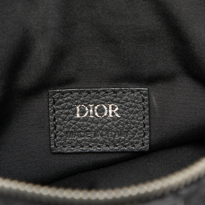 Dior Oblique Toile Saddle Sac porté croisé