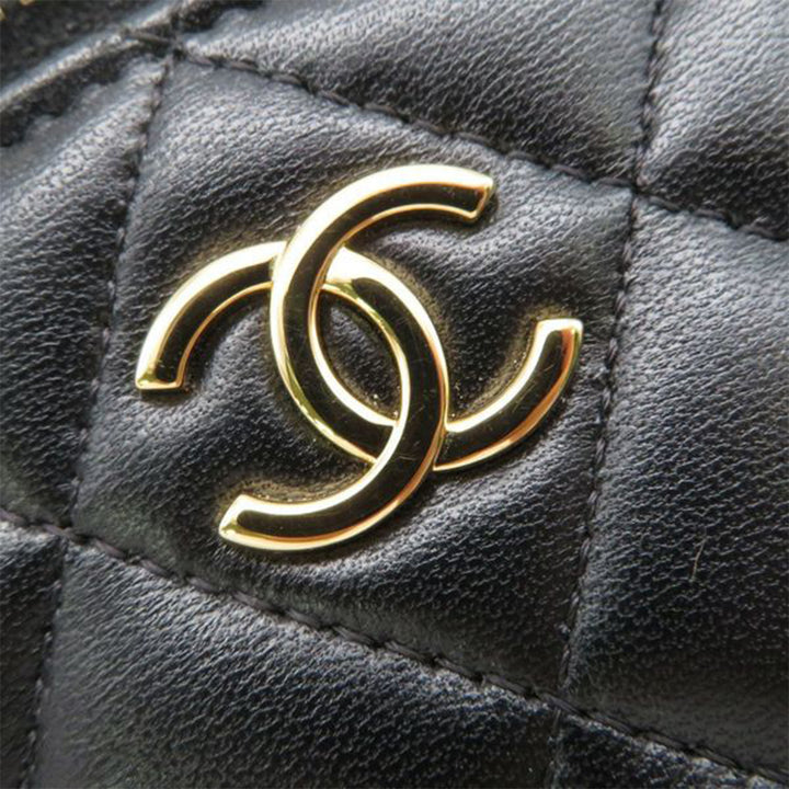 Chanel Cuir d’agneau Coco Casino Vanity Étui