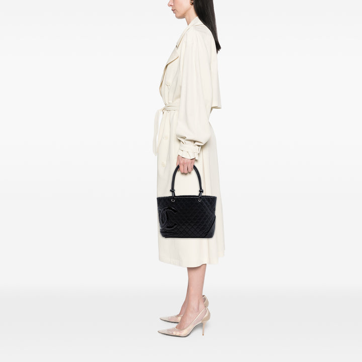 Chanel Large Cuir d’agneau Cambon Ligne Cabas