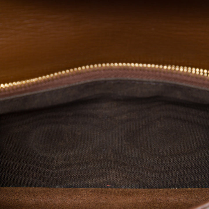 Gucci Sac bandoulière Horsebit 1955 Wallet on Chain GG Supreme Beige – vue 4 – GABY PARIS