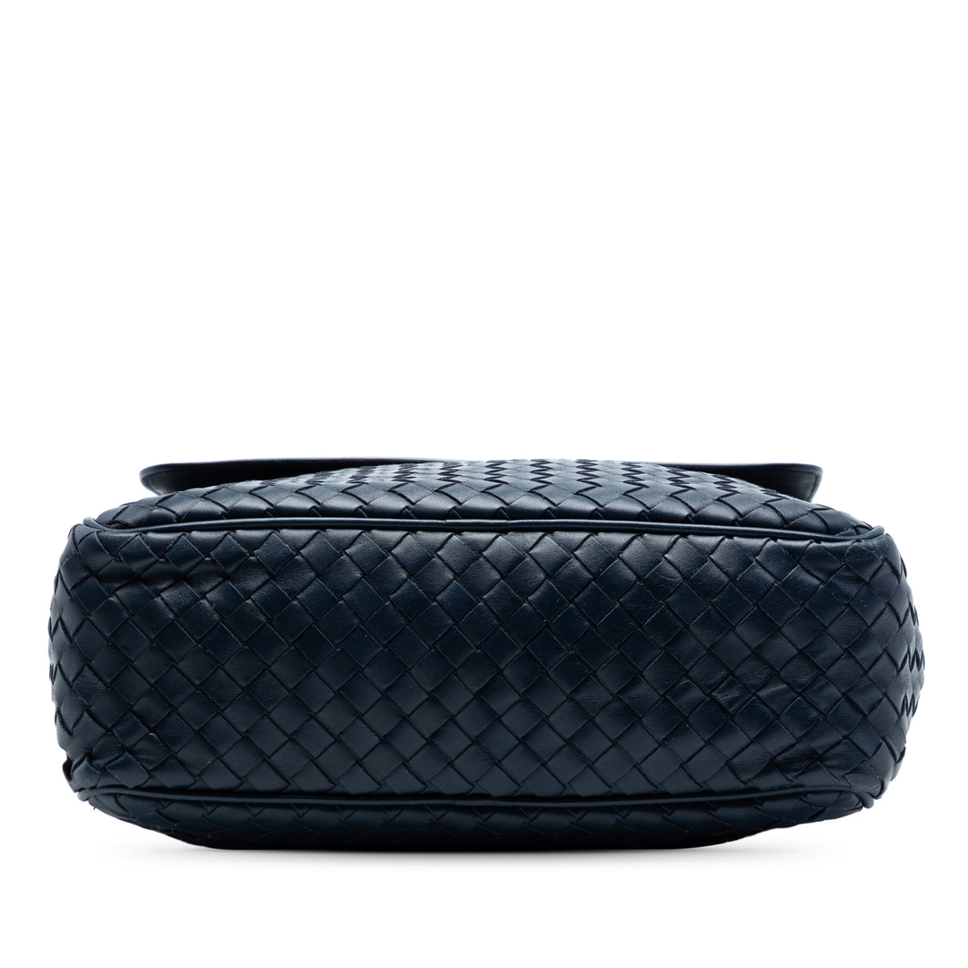 Bottega Veneta Nappa Intrecciato Front Pocket Sac porté croisé