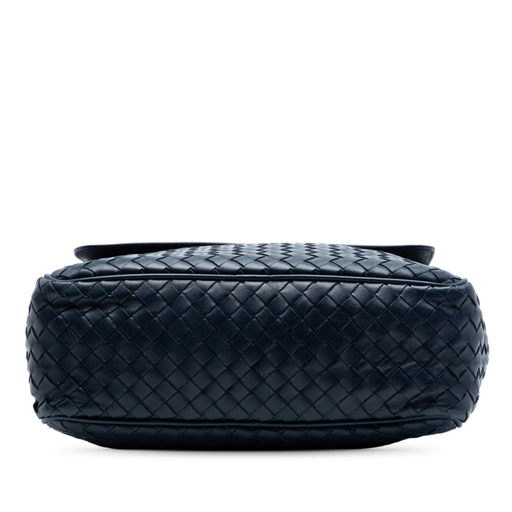 Bottega Veneta Nappa Intrecciato Front Pocket Sac porté croisé